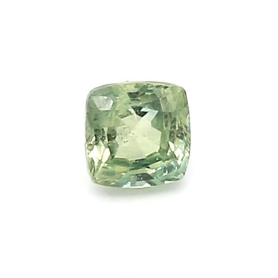 0.41 VI1 Cushion Green Fancy sapphire