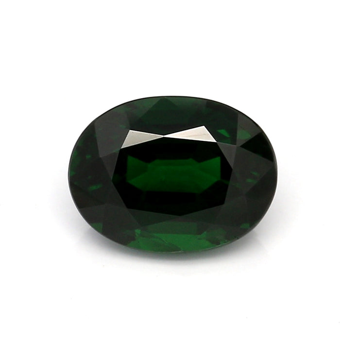 3 EC1 Oval Green Tsavorite