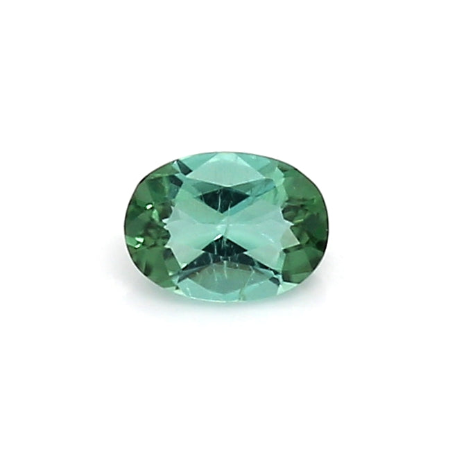 0.3 VI1 Oval Bluish green Tourmaline