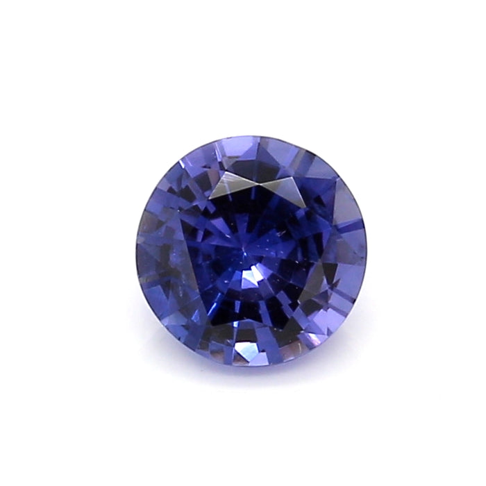 0.99 VI1 Round Purplish Blue Sapphire