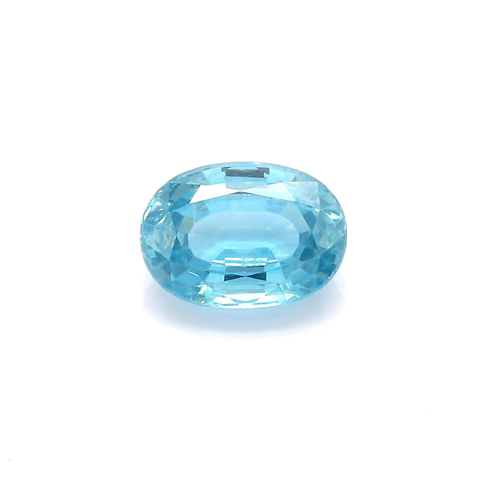 3.9 VI1 Oval Blue Zircon