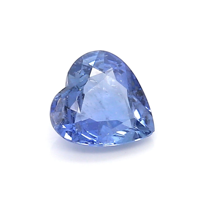 0.82 VI1 Heart-shaped Blue Sapphire