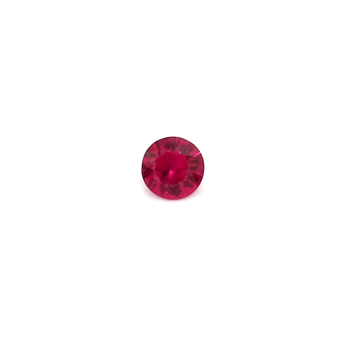 0.18 VI1 Round Purplish Red Ruby