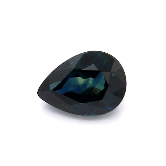 1.11 EC1 Pear-shaped Greenish Blue Sapphire