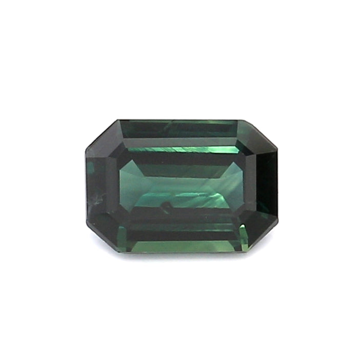 1.01 VI1 Octagon Greenish Blue Sapphire