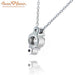 18K White Gold