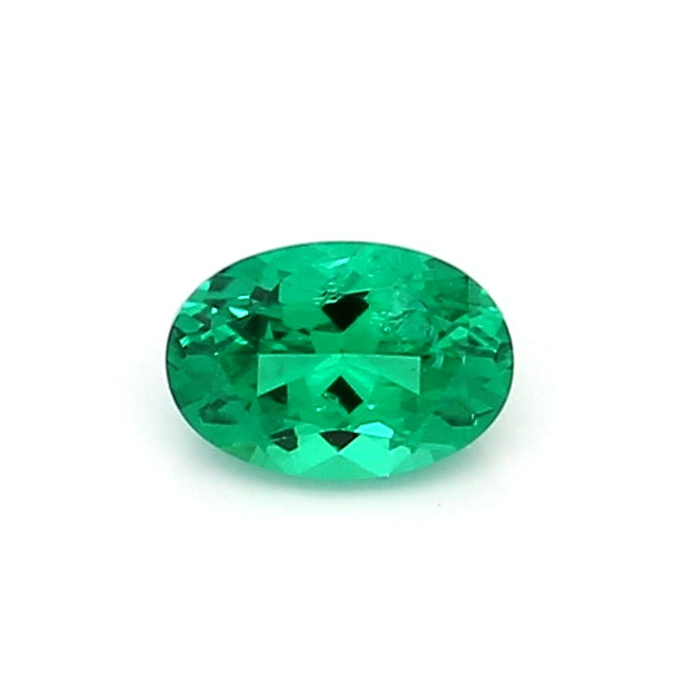 0.32 VI1 Oval Green Emerald