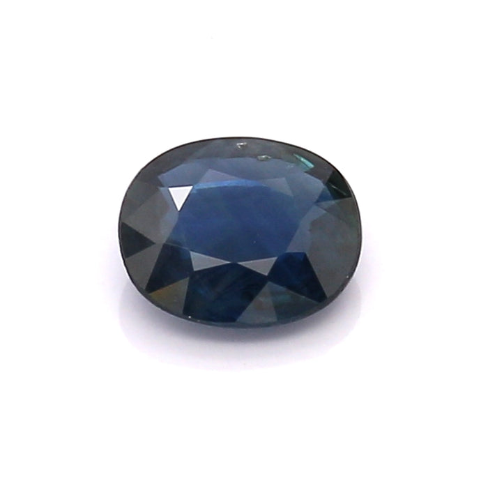 0.74 VI1 Oval Greenish Blue Sapphire