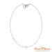 14K White Gold