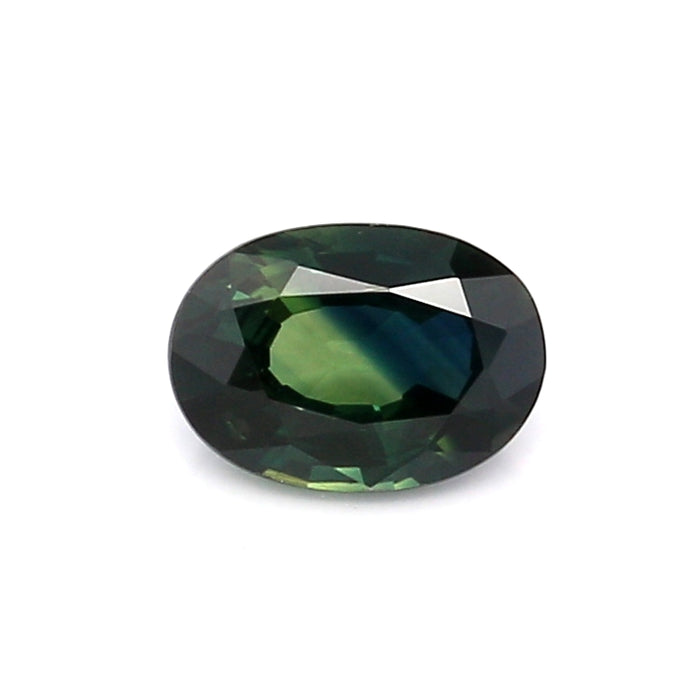 0.91 EC2 Oval Bluish green Fancy sapphire