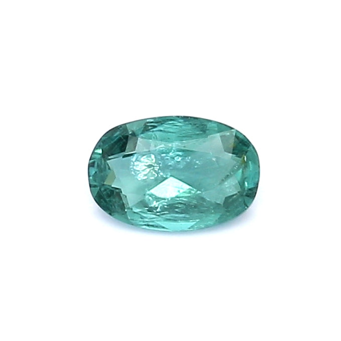 0.4 VI1 Oval Bluish green Tourmaline