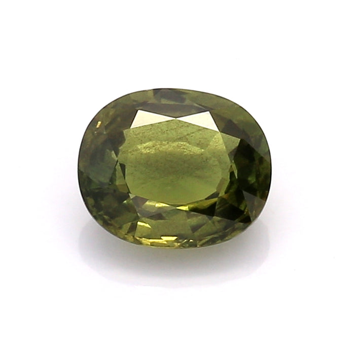 1.61 VI1 Oval Brownish Green Fancy sapphire