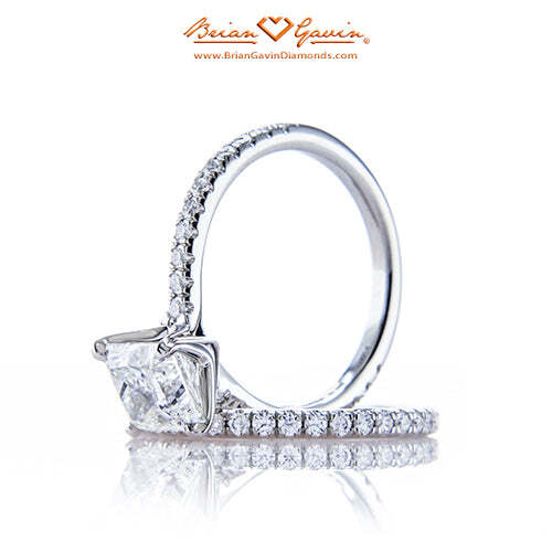18K White Gold