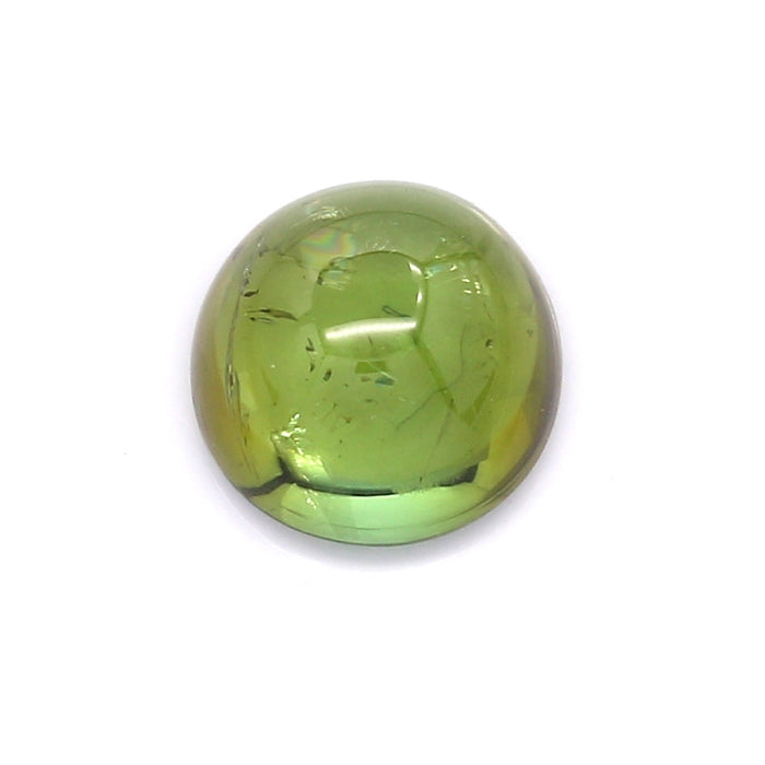 2.16 VI2 Round Yellowish Green Tourmaline