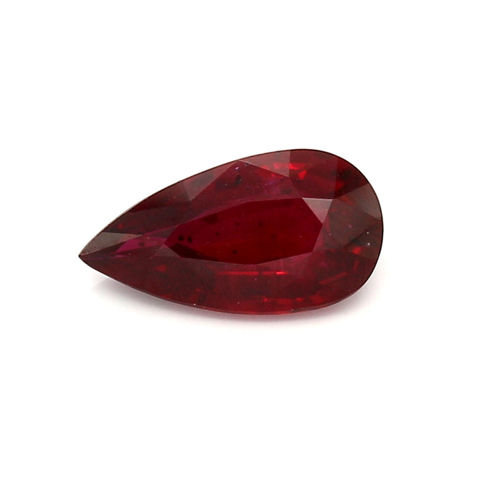 1.49 VI1 Pear-shaped Red Ruby