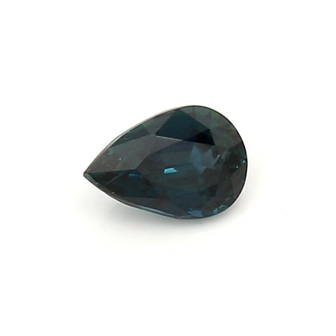 0.49 VI1 Pear-shaped Greenish Blue Sapphire
