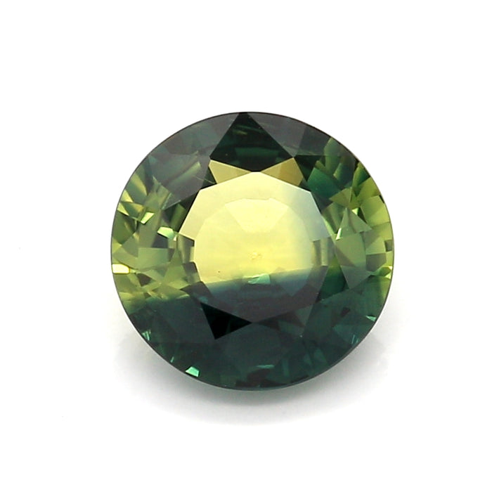 2.63 EC1 Round Yellowish Green Fancy sapphire