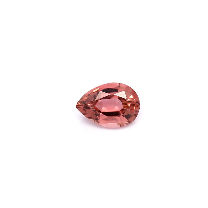 0.6 EC1 Pear-shaped Pinkish Orange Tourmaline