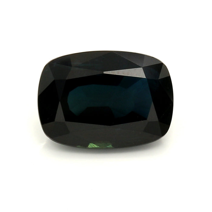 4.87 VI1 Cushion Greenish Blue Sapphire