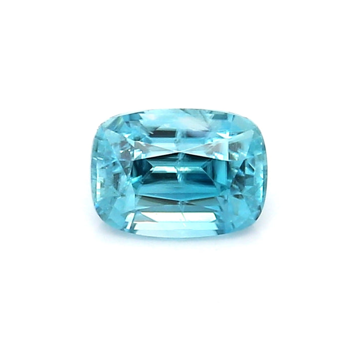 1.3 EC2 Cushion Blue Zircon