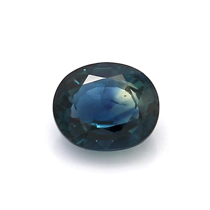 0.94 EC2 Oval Greenish Blue Sapphire