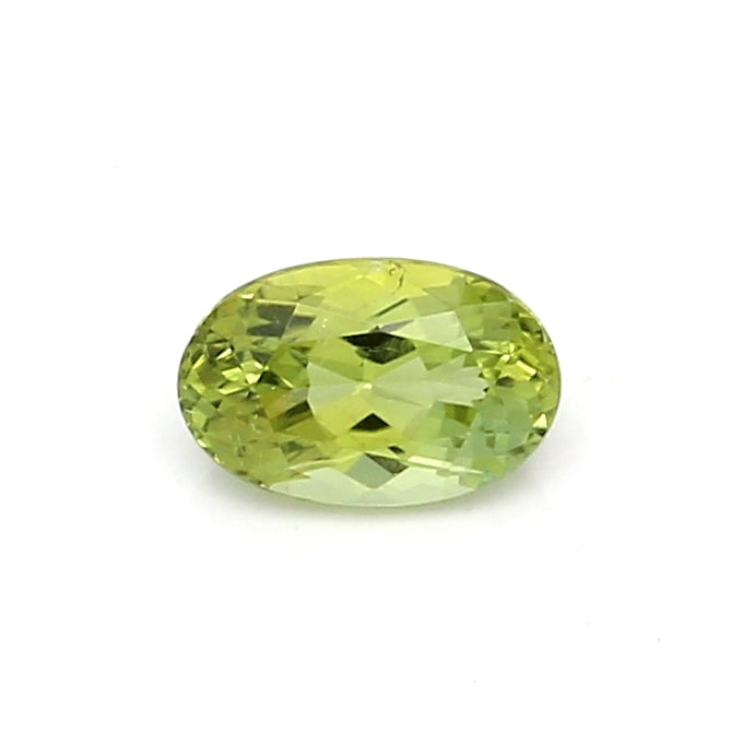 0.48 EC2 Oval Yellowish Green Tourmaline