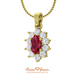 14K Yellow Gold