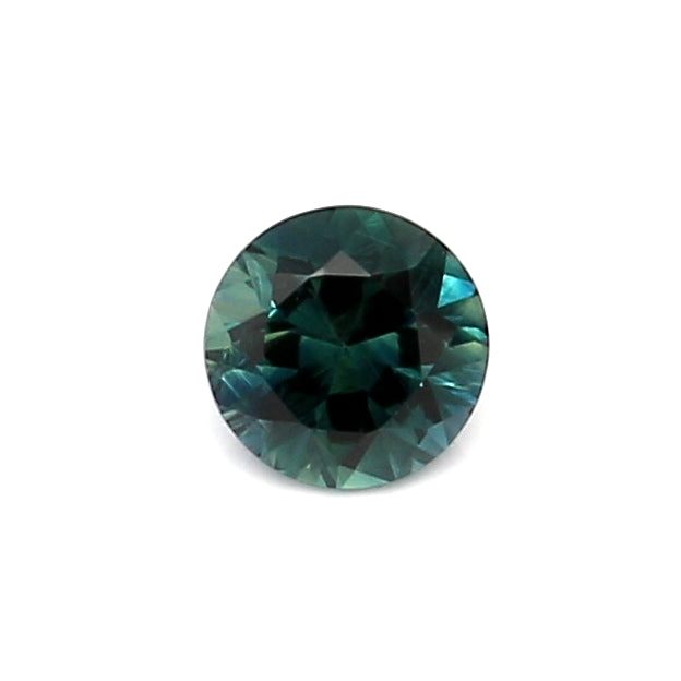 0.43 EC2 Round Greenish Blue Sapphire