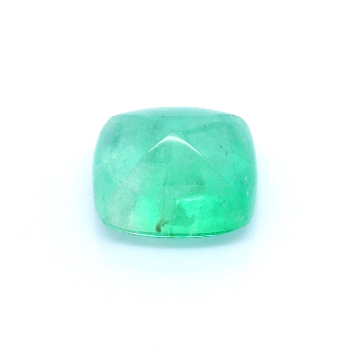 4.57 VI2 Cushion Green Emerald