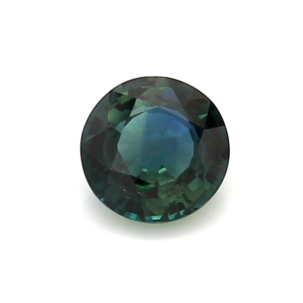 0.7 VI1 Round Greenish Blue Sapphire