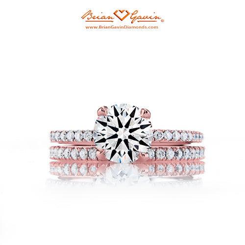 Petite Pave Matching Band - Size - 6.5 - 18K Rose Gold