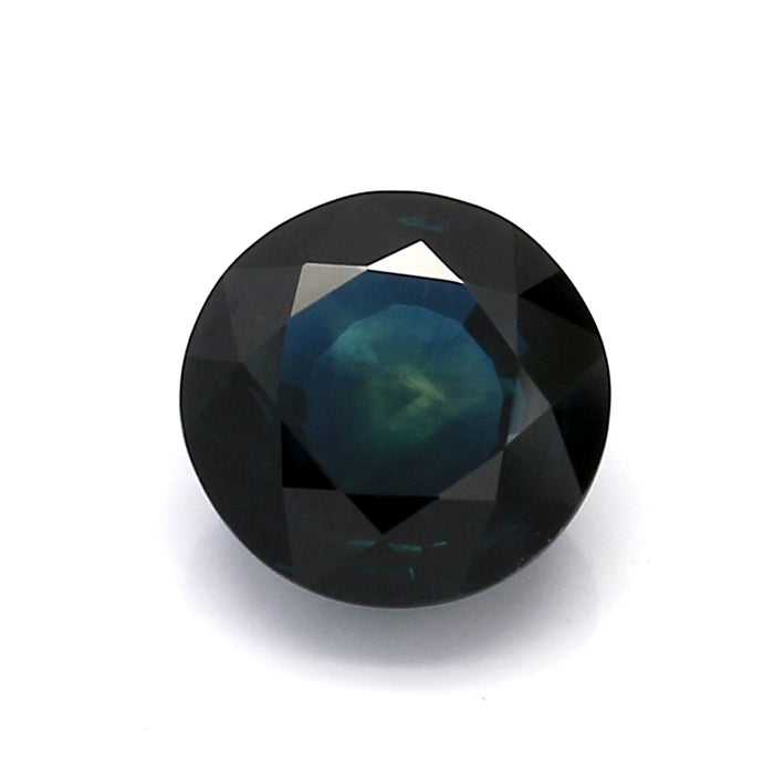 2.21 EC2 Round Greenish Blue Sapphire