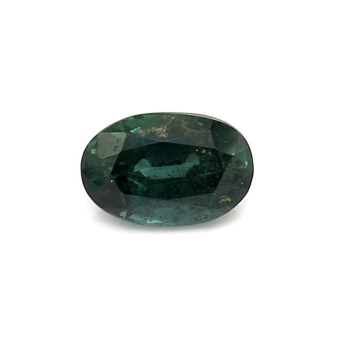 0.96 VI1 Oval Greenish Blue Sapphire