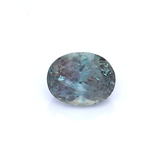 0.29 VI2 Oval Bluish green / Purple Alexandrite