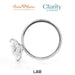 18K White Gold