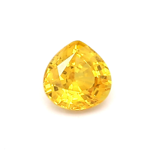 0.51 EC2 Pear-shaped Yellow Fancy sapphire