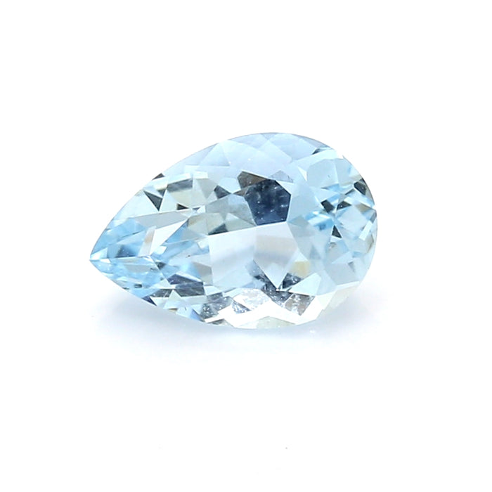 1.1 EC1 Pear-shaped Blue Aquamarine