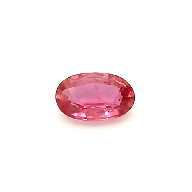 0.24 VI1 Oval Orangy Pink Fancy sapphire