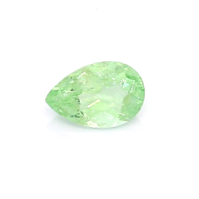 0.39 VI1 Pear-shaped Yellowish Green Tourmaline