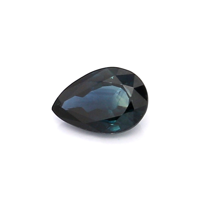 0.48 EC2 Pear-shaped Greenish Blue Sapphire