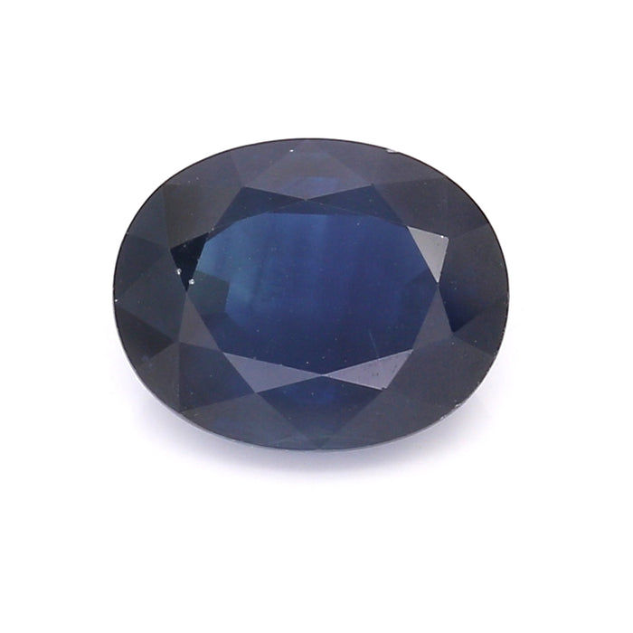 3.91 VI2 Oval Blue Sapphire