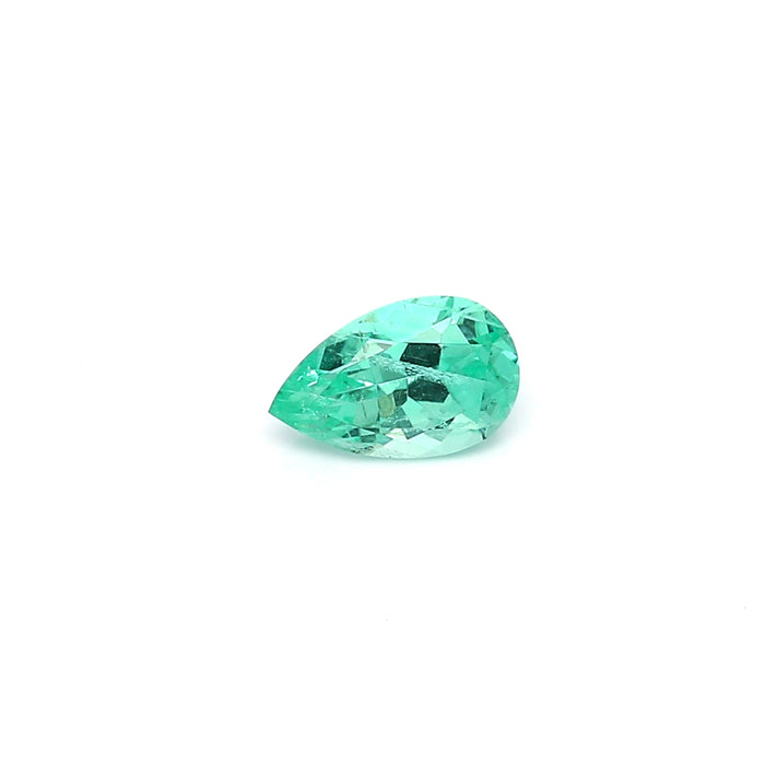 0.59 VI1 Pear-shaped Green Emerald