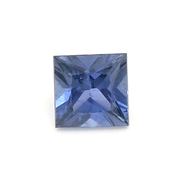 0.54 VI1 Square Violetish Blue Sapphire