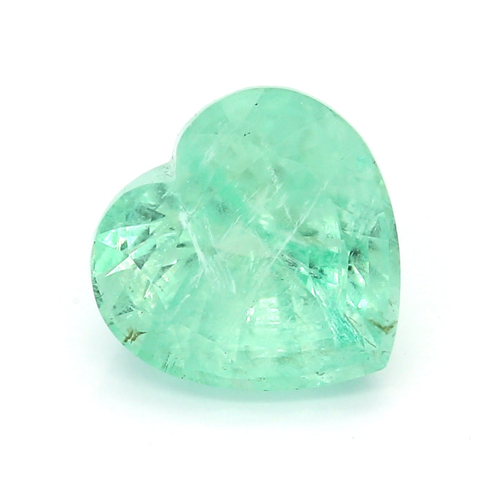 5.91 I1 Heart-shaped Green Emerald