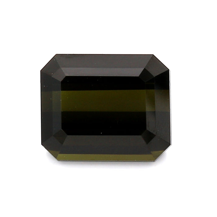 3.85 EC1 Octagon Yellowish Green Tourmaline