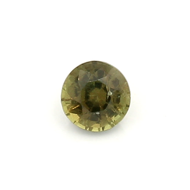 0.33 VI1 Round Brownish Green Fancy sapphire