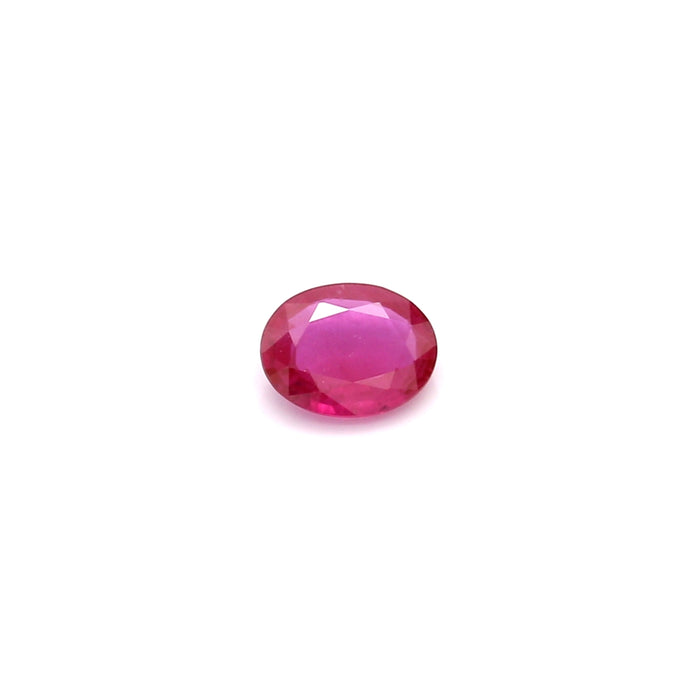 0.41 VI1 Oval Pinkish Red Ruby