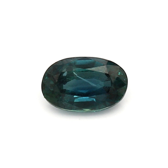 0.74 VI1 Oval Greenish Blue Sapphire