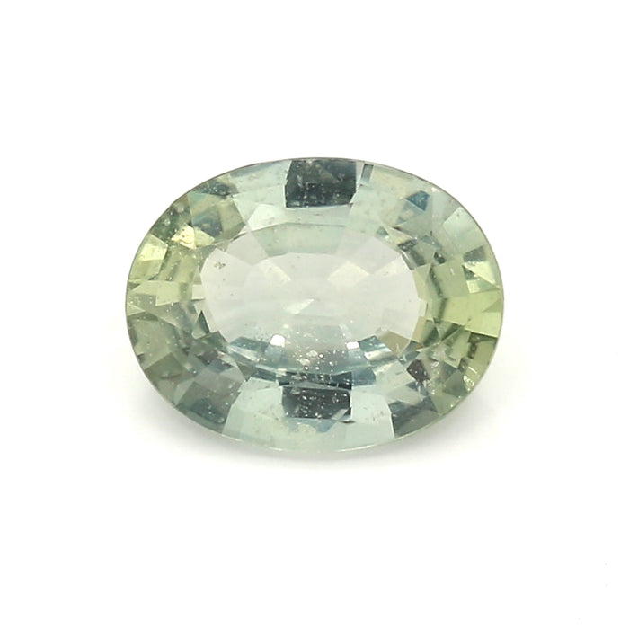 2.47 VI1 Oval Yellowish Green Fancy sapphire