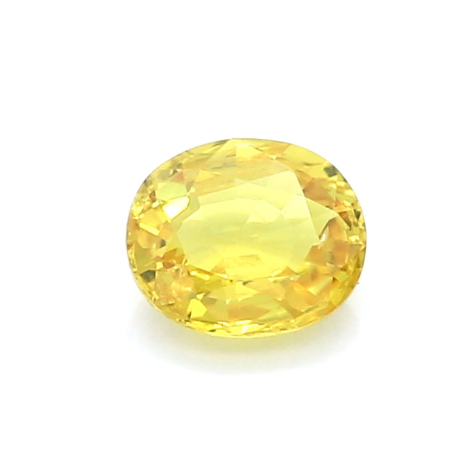 0.89 VI1 Oval Yellow Fancy sapphire